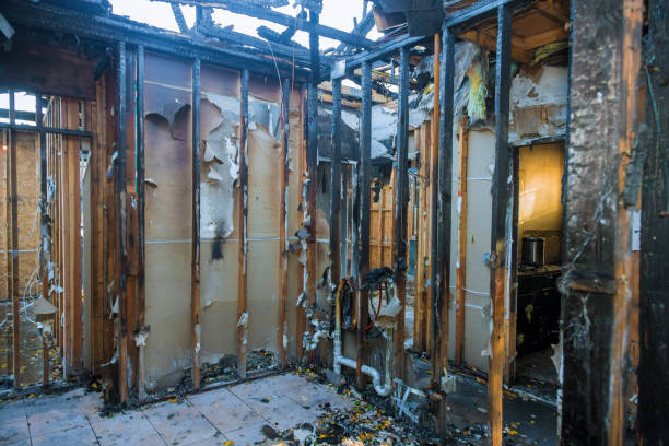 Professional Soot Cleanup technician working in Barnesville, MN